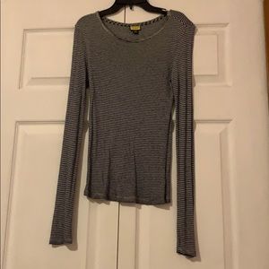 Long Sleeve Striped Top